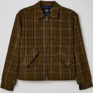 Urban Outfitters Brushed Plaid Jacket
